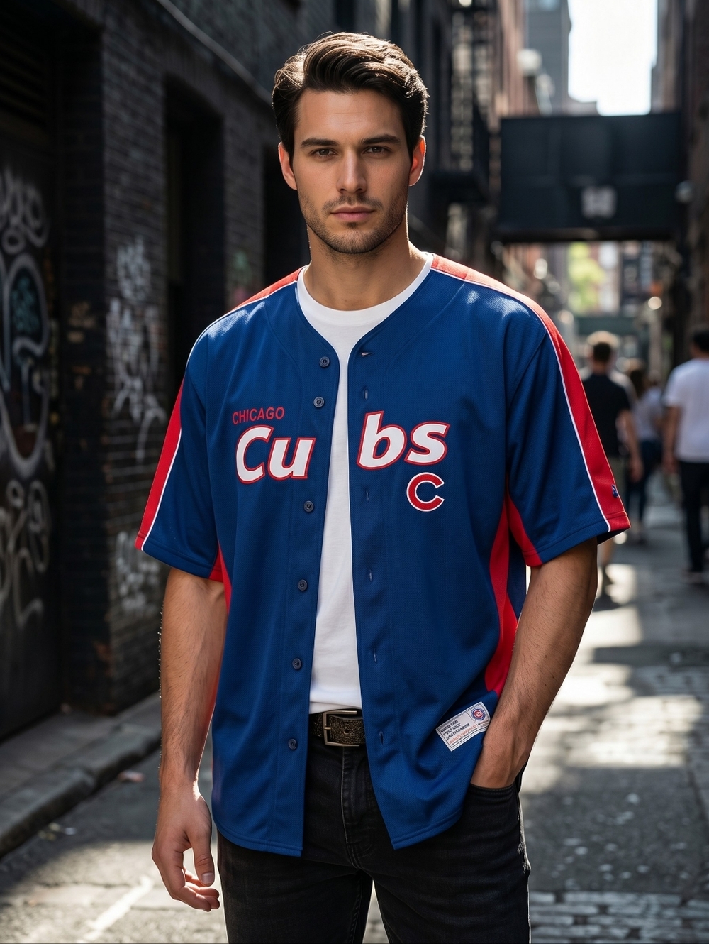 Vintage MLB Genuine Merchandise Chicago Cubs XL Jersey!